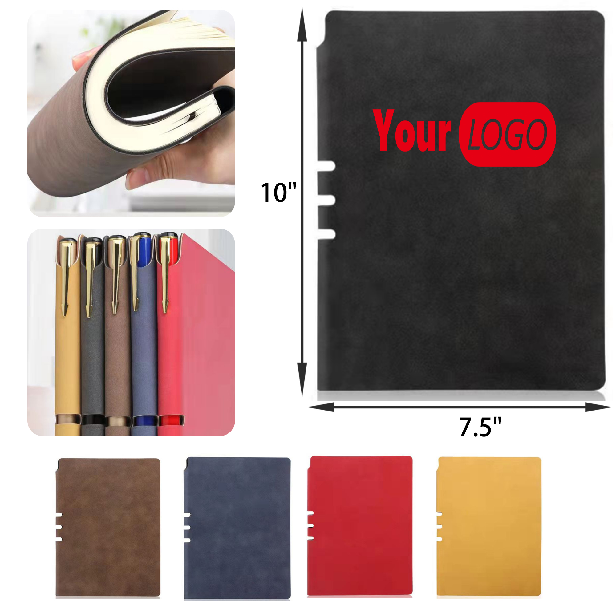 MOQ 50 PCS Durable B5 Business Notebook 2