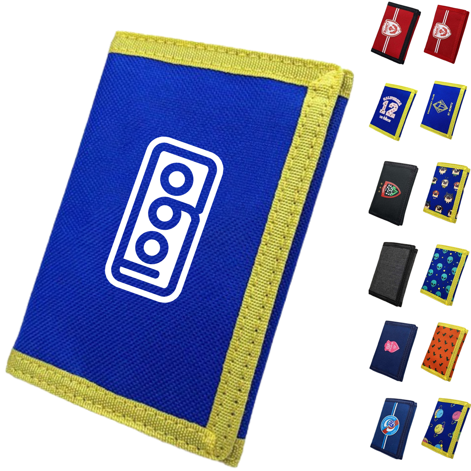Custom Kids Tri Fold Wallet with Card Slots 2