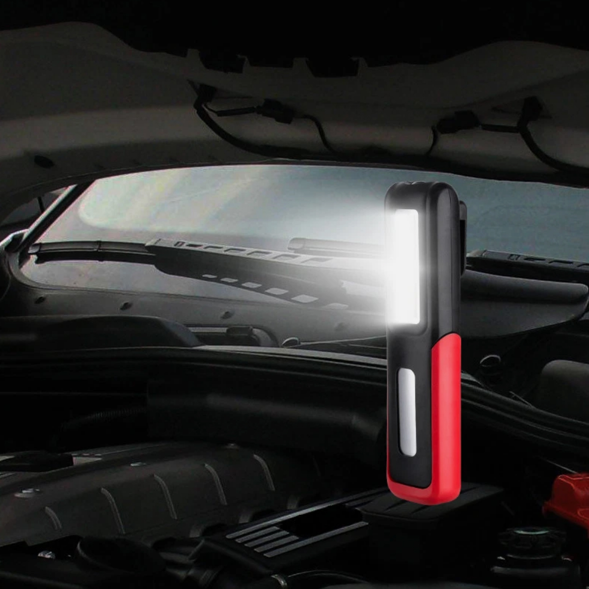 Battery level display Magnetic COB LED Work Light 7