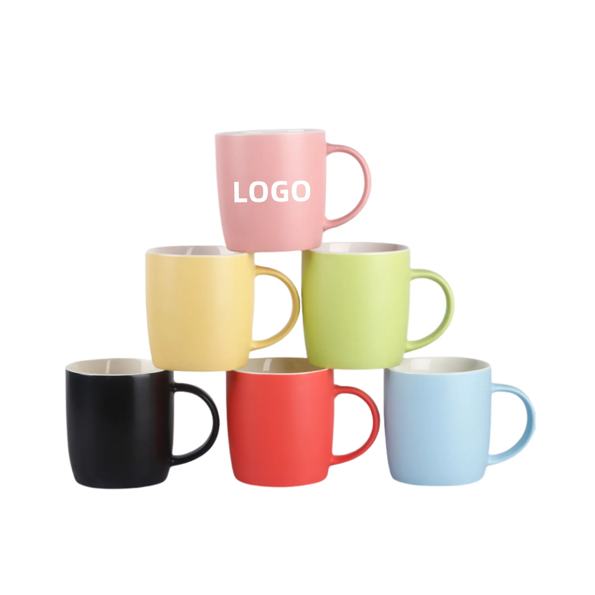 Custom 12 oz Fine Ceramic Coffee Mugs 2