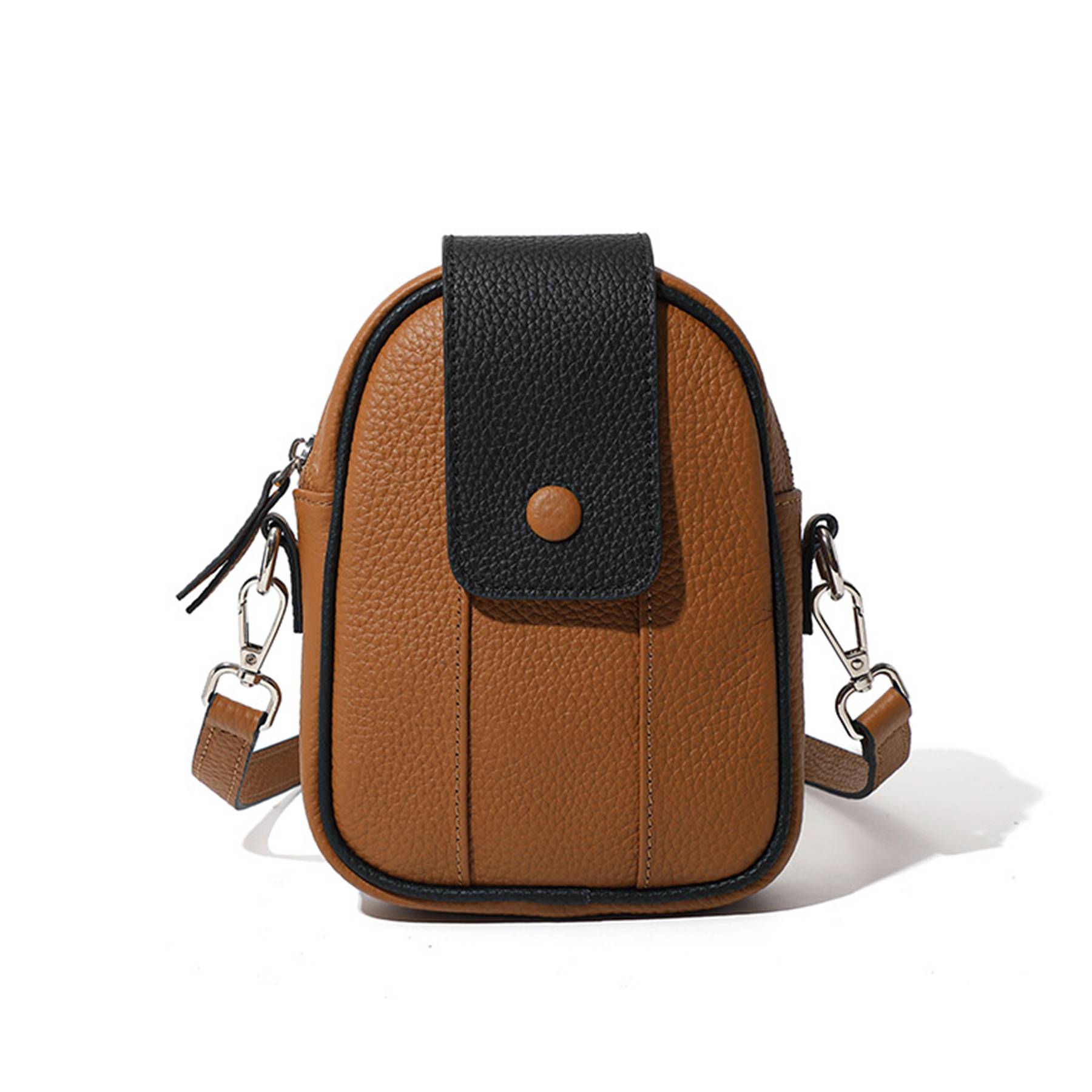 Genuine Leather Multifunctional cross-body phone bag 7