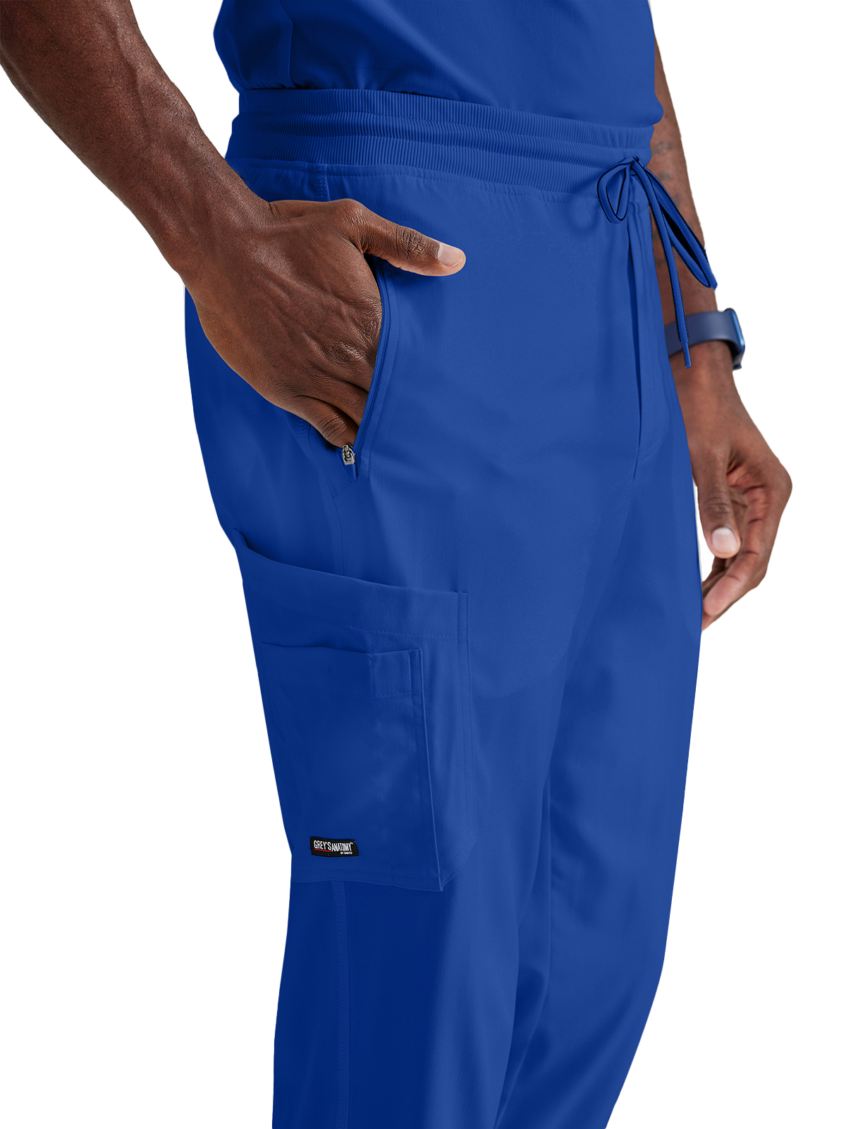 Grey's Anatomy Spandex Stretch - Men's Five-Pocket Murphy Jogger Scrub Pant 2