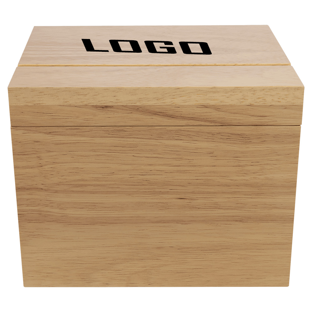 RECIPE CARD WOOD BOX (RECIPE CARDS NOT INCLUDED) 7