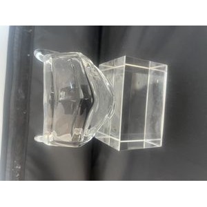 5x7" Beveled Curved Rectangle Jade Glass Award 3