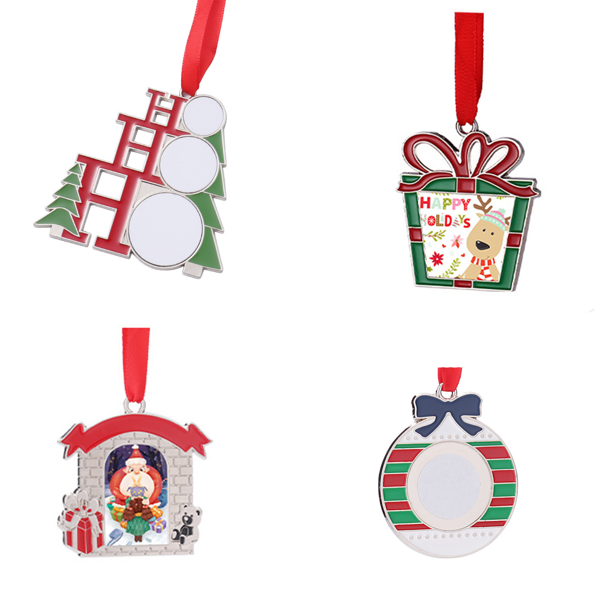 Aluminum Alloy Christmas Decoration Pendant 2