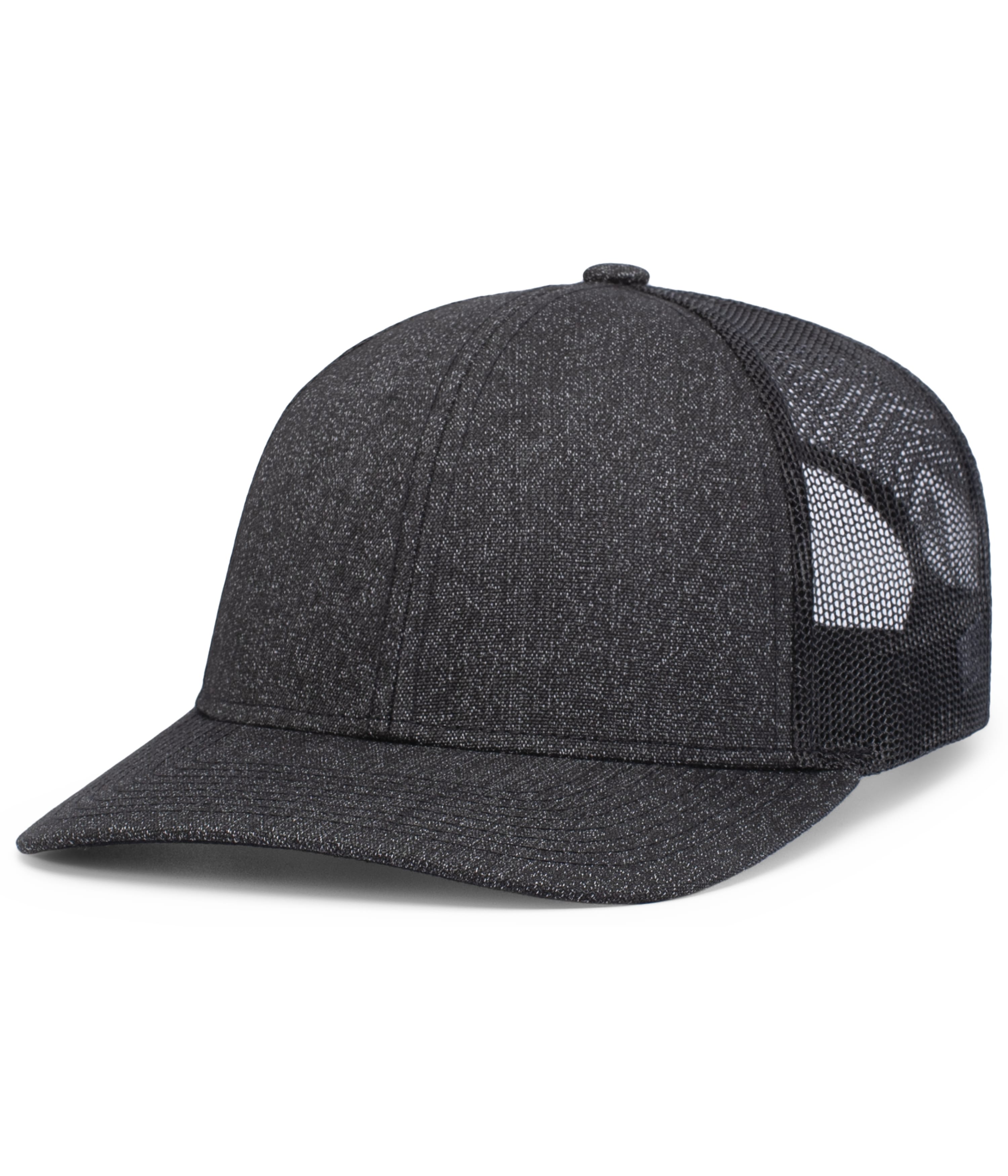 Melange Heather Low-Profile Trucker 7