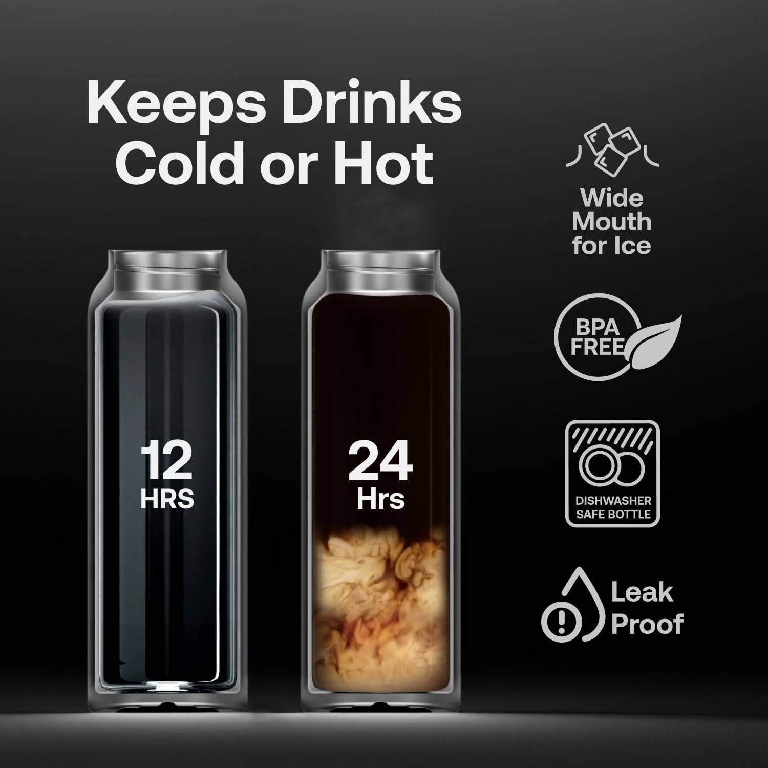 32oz Stainless Steel Sports Bottle w/ Magnetic Phone Stand, custom water bottle with logo imprint 14