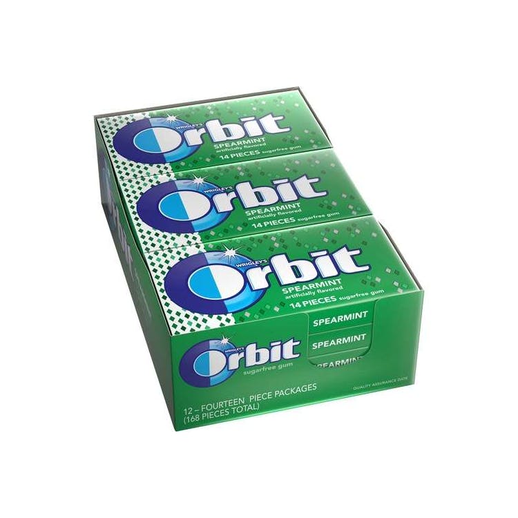 Orbit Spearmint Sugarfree Gum 2