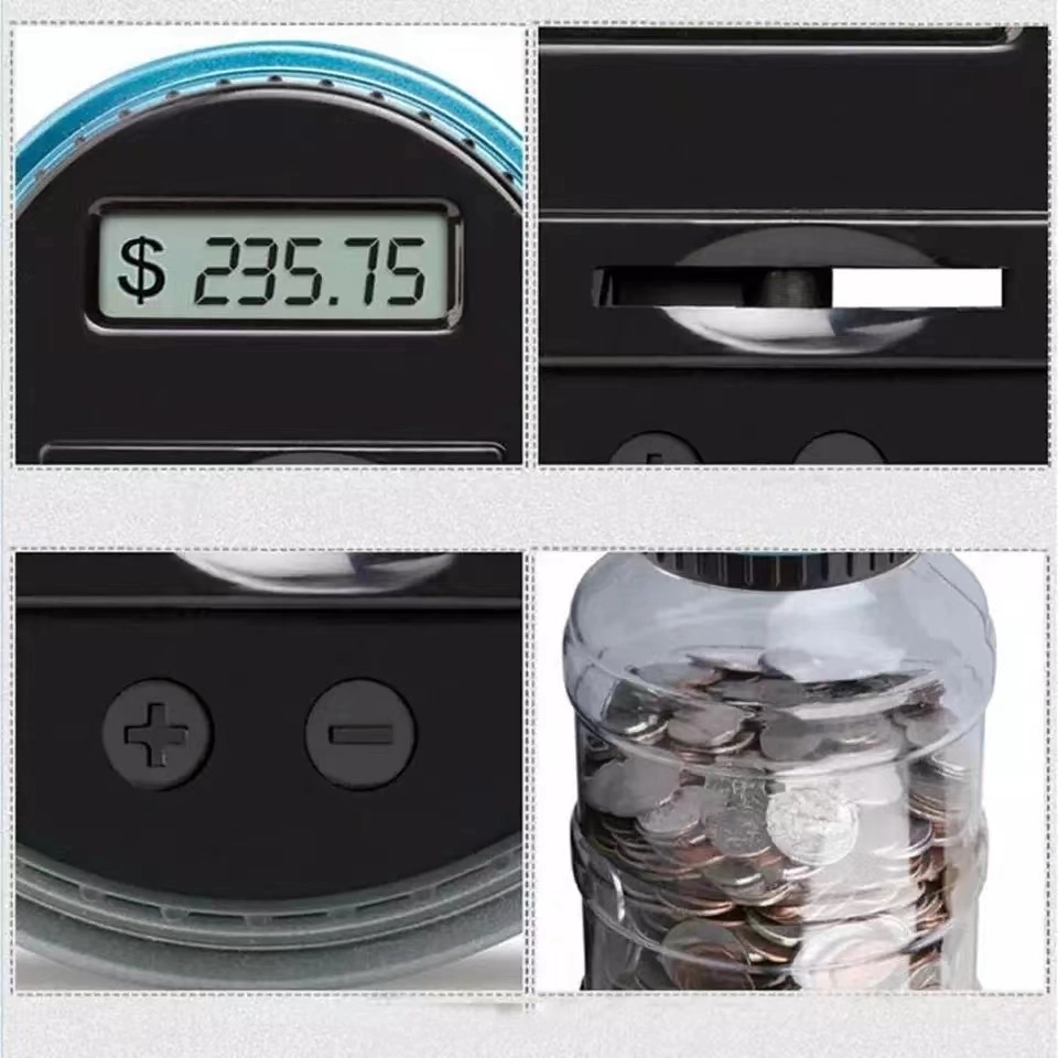 Digital Counting Money Jar With Lock 1
