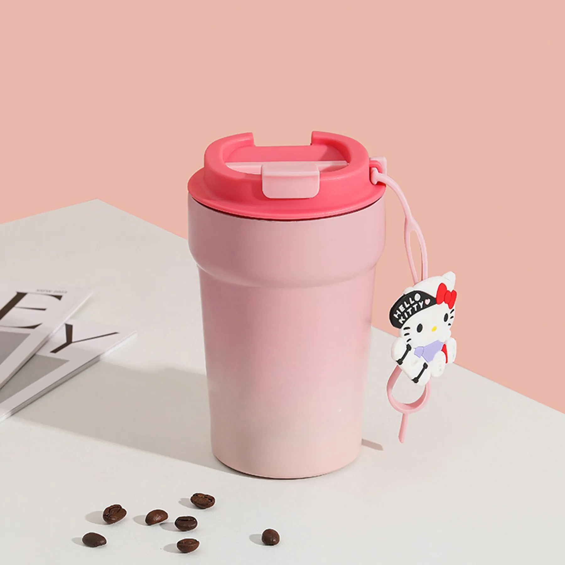 13 Oz. Stainless Steel Insulation Cartoon Coffee Cup 3
