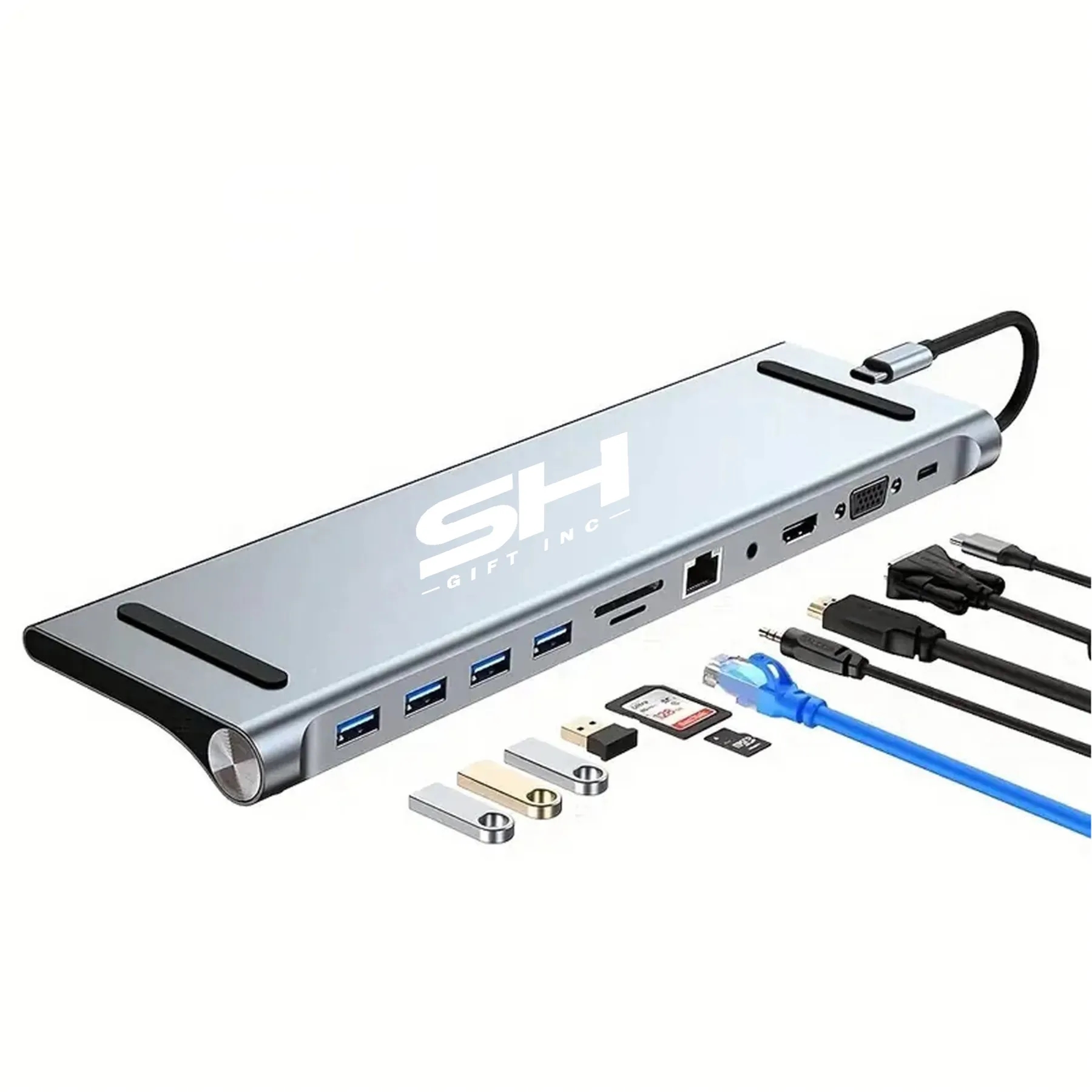 12 in1 USB C Hub Multiport Docking Station 3
