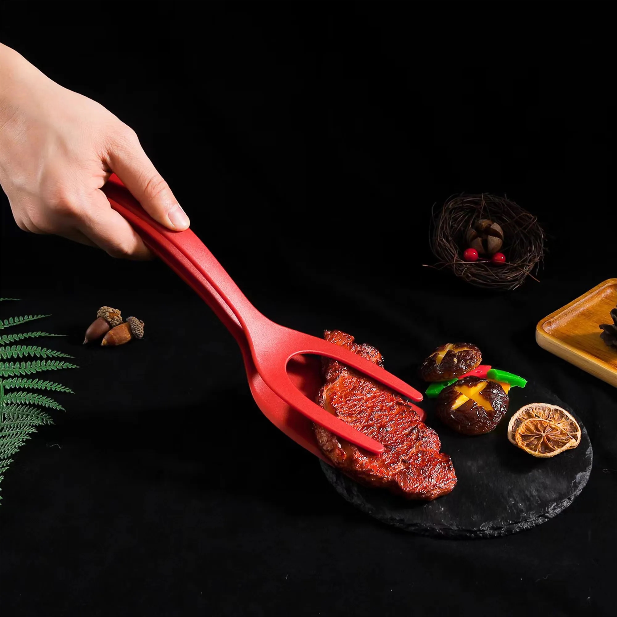 Pancake Toast Omelette Clip With Customizable Logo 2