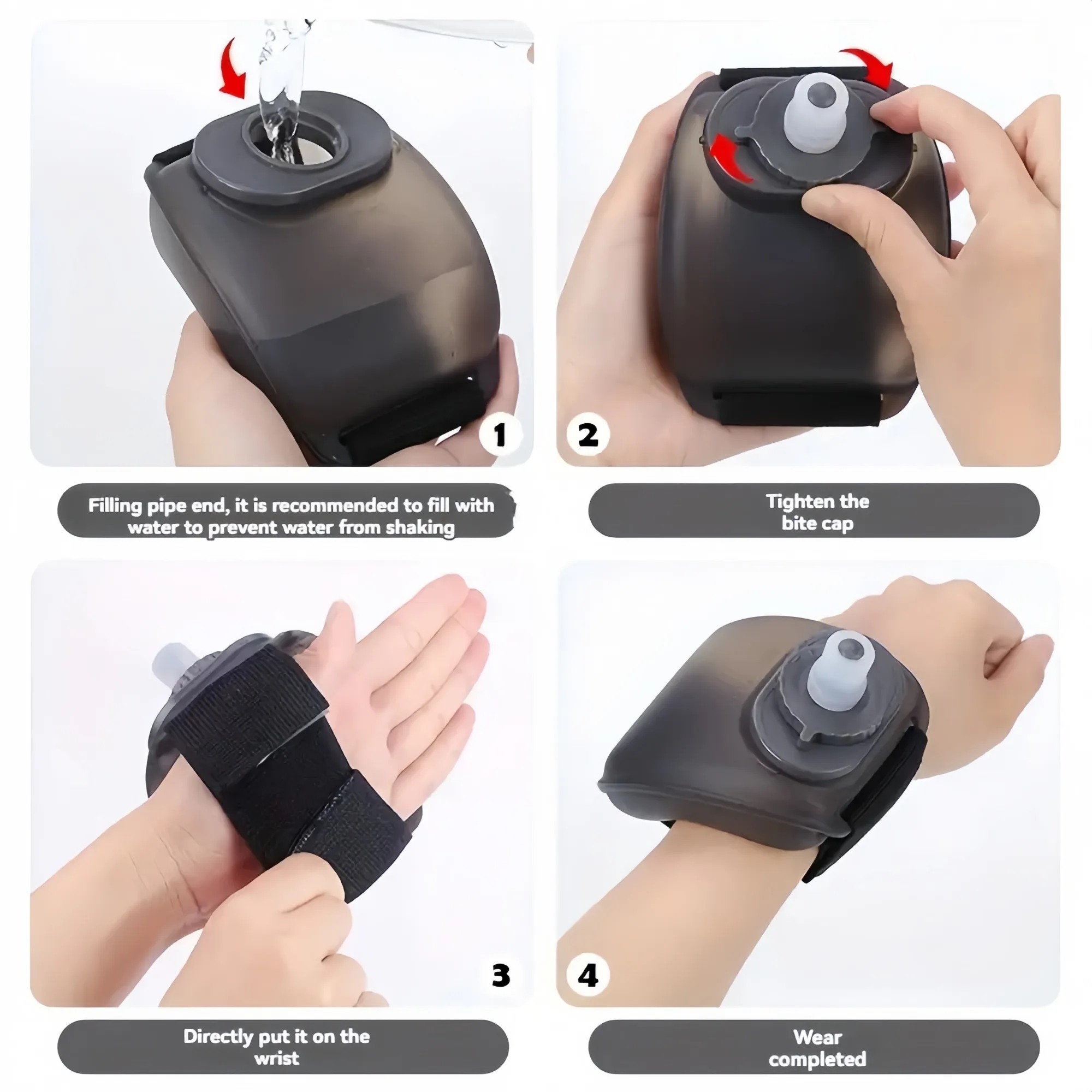 Wrist Water Bottle Fitness Cycling Sports Cup 2