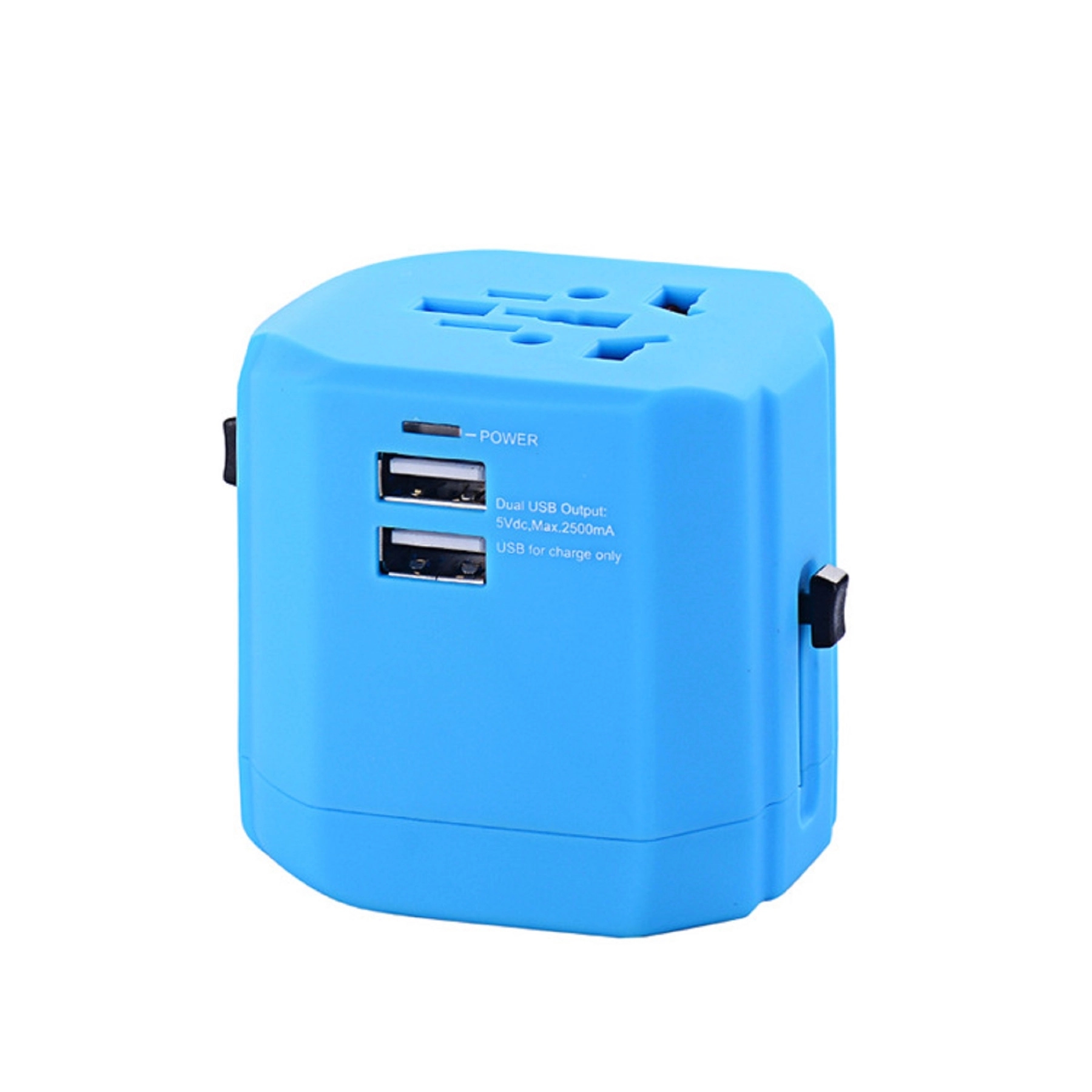 World Travel Adapter Plug with 2 USB Ports 5