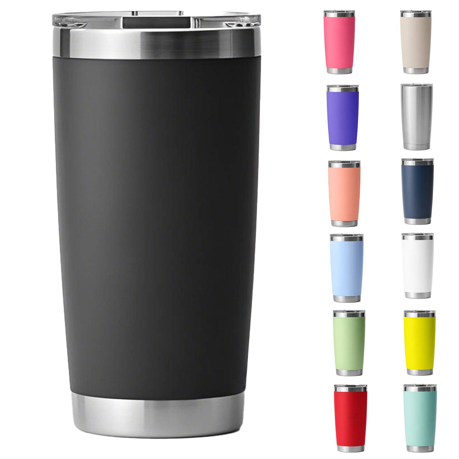20oz Stainless Steel Insulated Travel Tumbler 14
