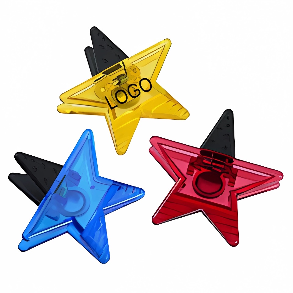 Large Star Magnetic Memo Clip 2