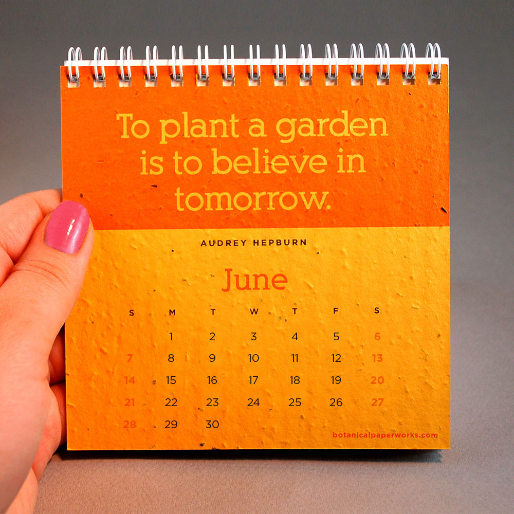 Quotes That Grow Seed Eco Calendars 9