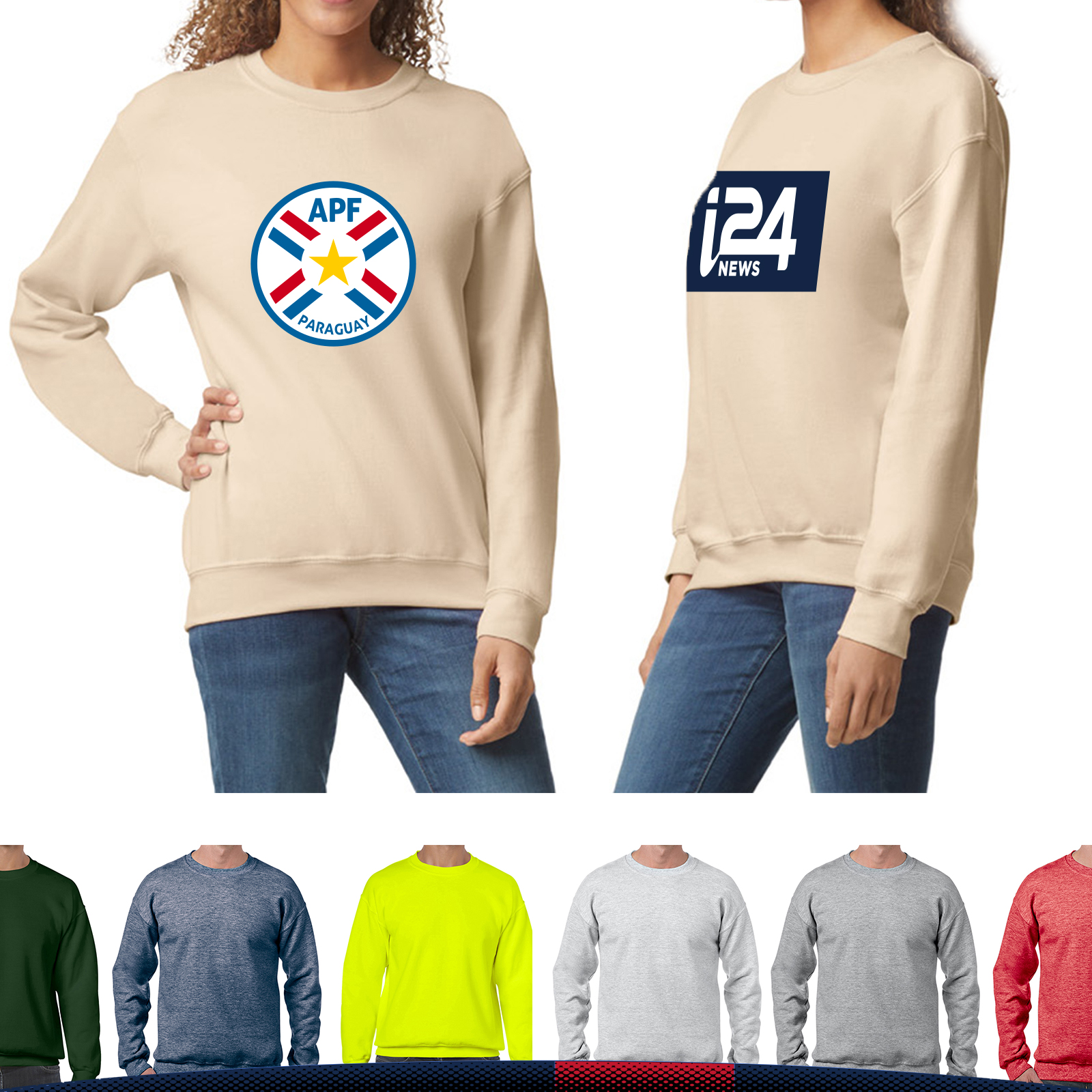 Gildan® 7.75 oz. Men's Cotton Crewneck Sweatshirts 23