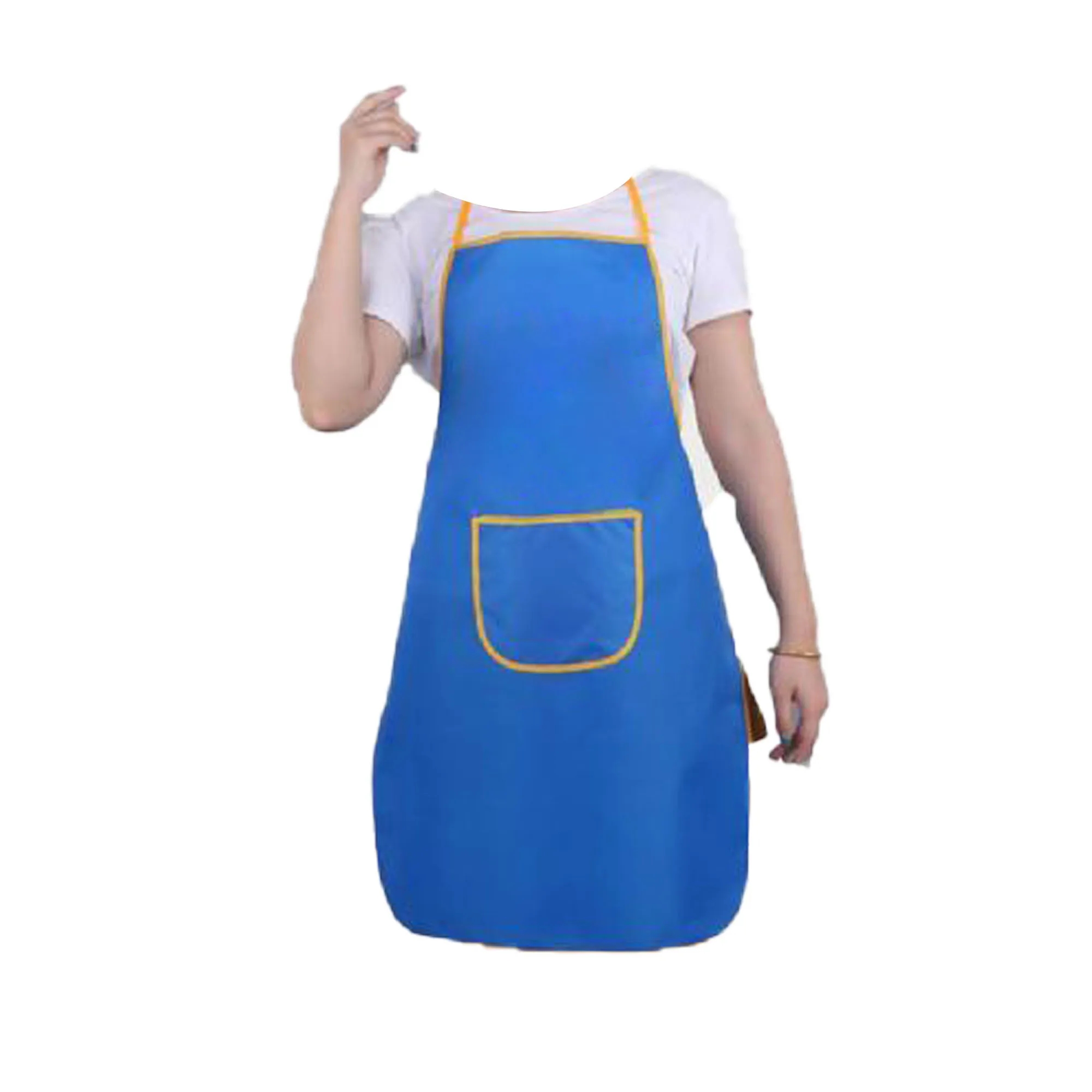 Polyester Double-pocket Uniform Bib Apron 29.5""L x 26""W 10