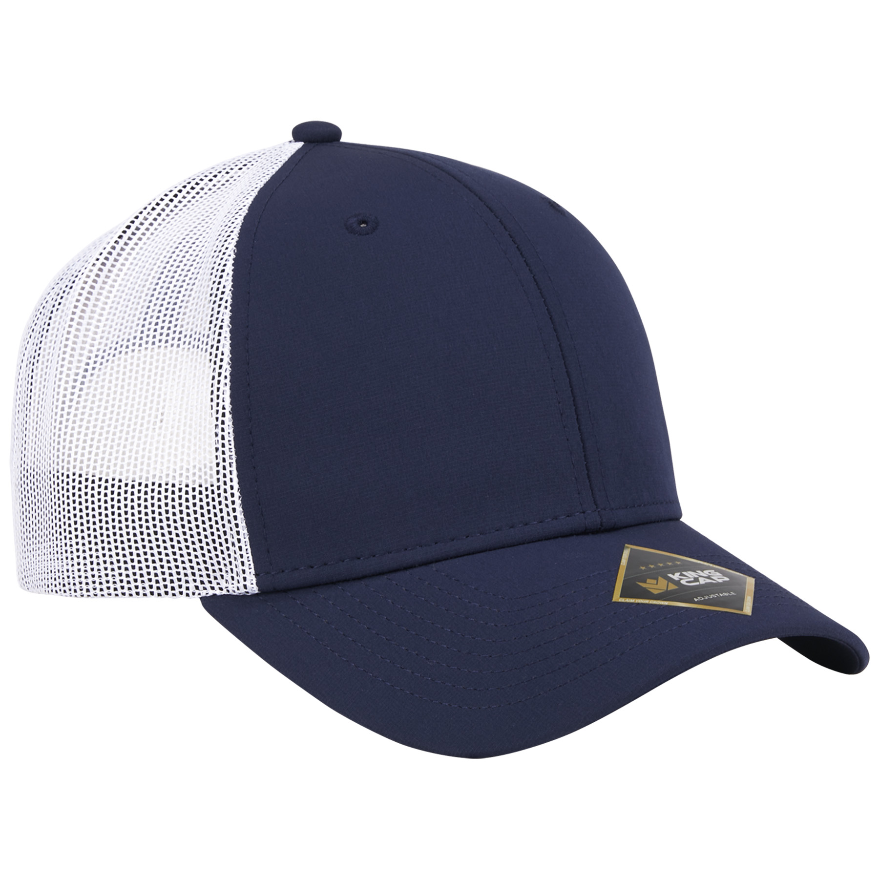 Crest 6-Panel Trucker Cap - Sustainable Fabric 19
