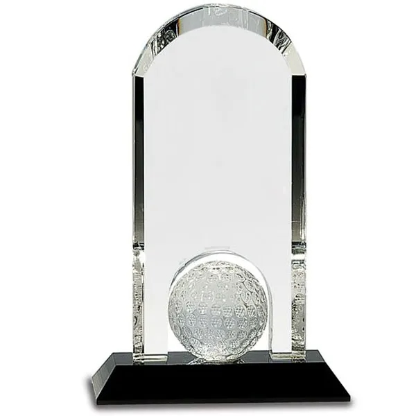 Crystal Golf Ball Dome Award 4