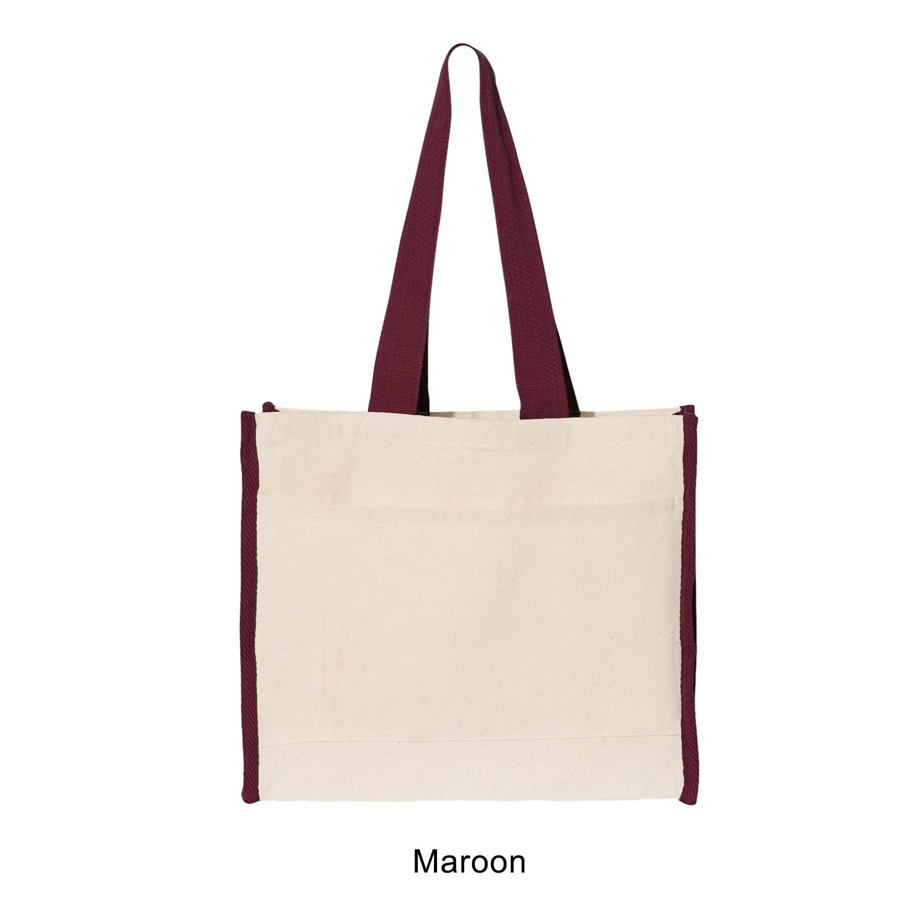 100% Heavy Duty 12 oz. Cotton Canvas Tote Bag 1