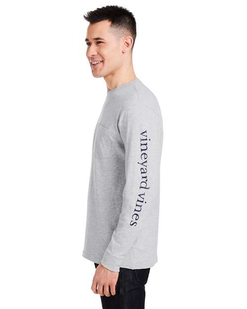 Unisex Long Sleeve Pocket T-Shirt - V021214 27