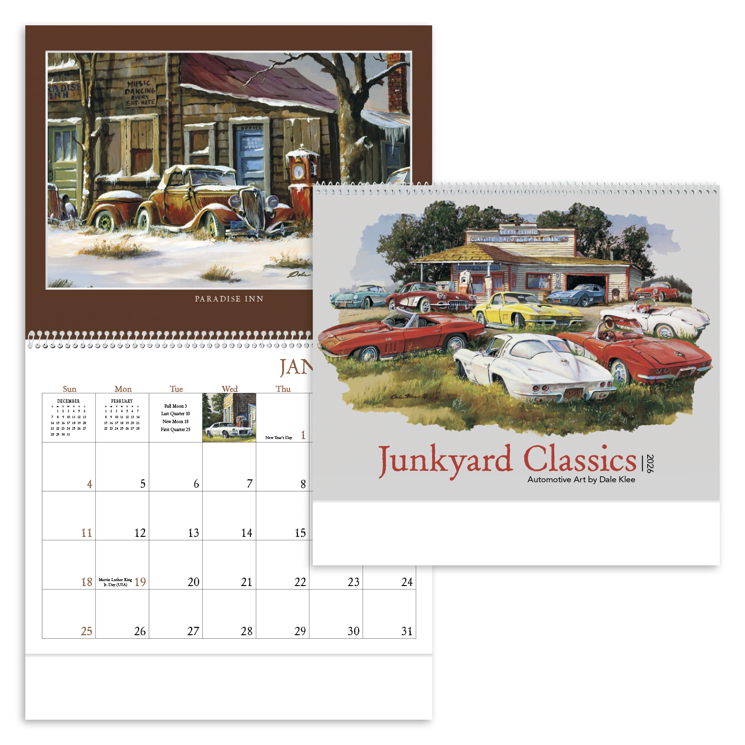 Triumph® Calendars Junkyard Classics by Dale Klee Calendar 20