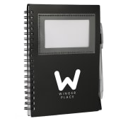 FSC® Recycled 5" x 7" Star Spiral Notebook with Pe 225