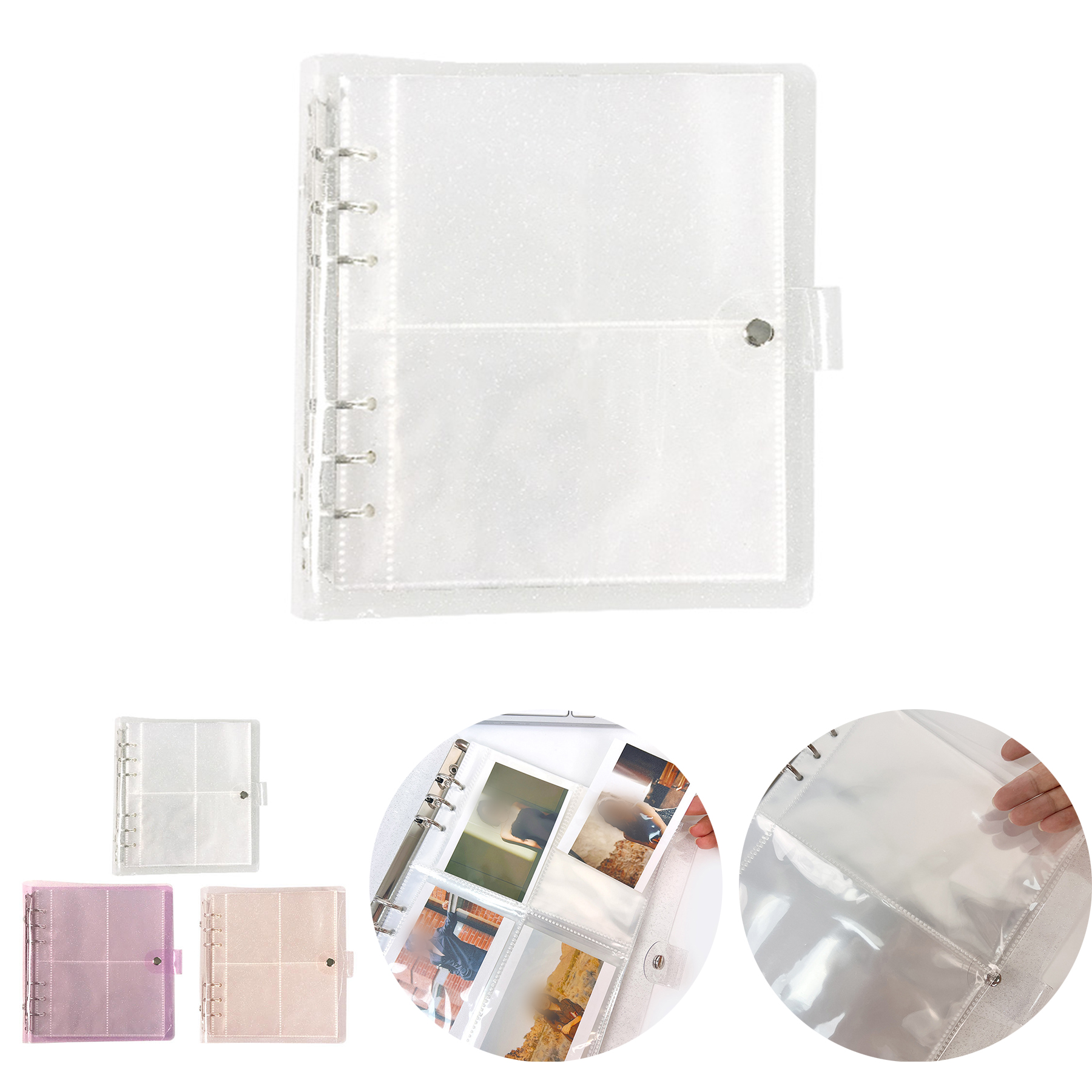 Transparent Glitter Photo Album 1