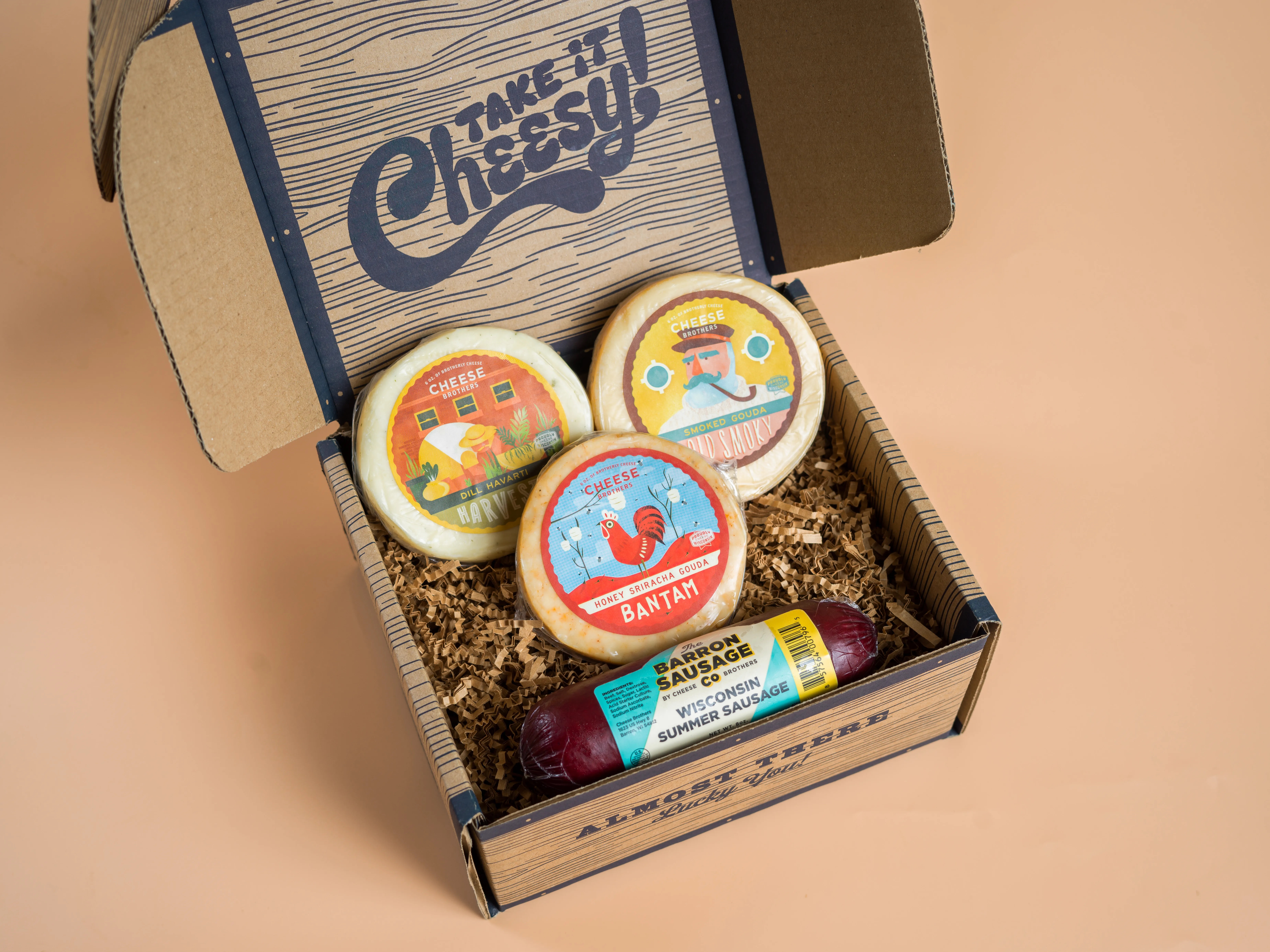 Barron County Meat and Cheese Bros. Sampler (4-Pack) 2