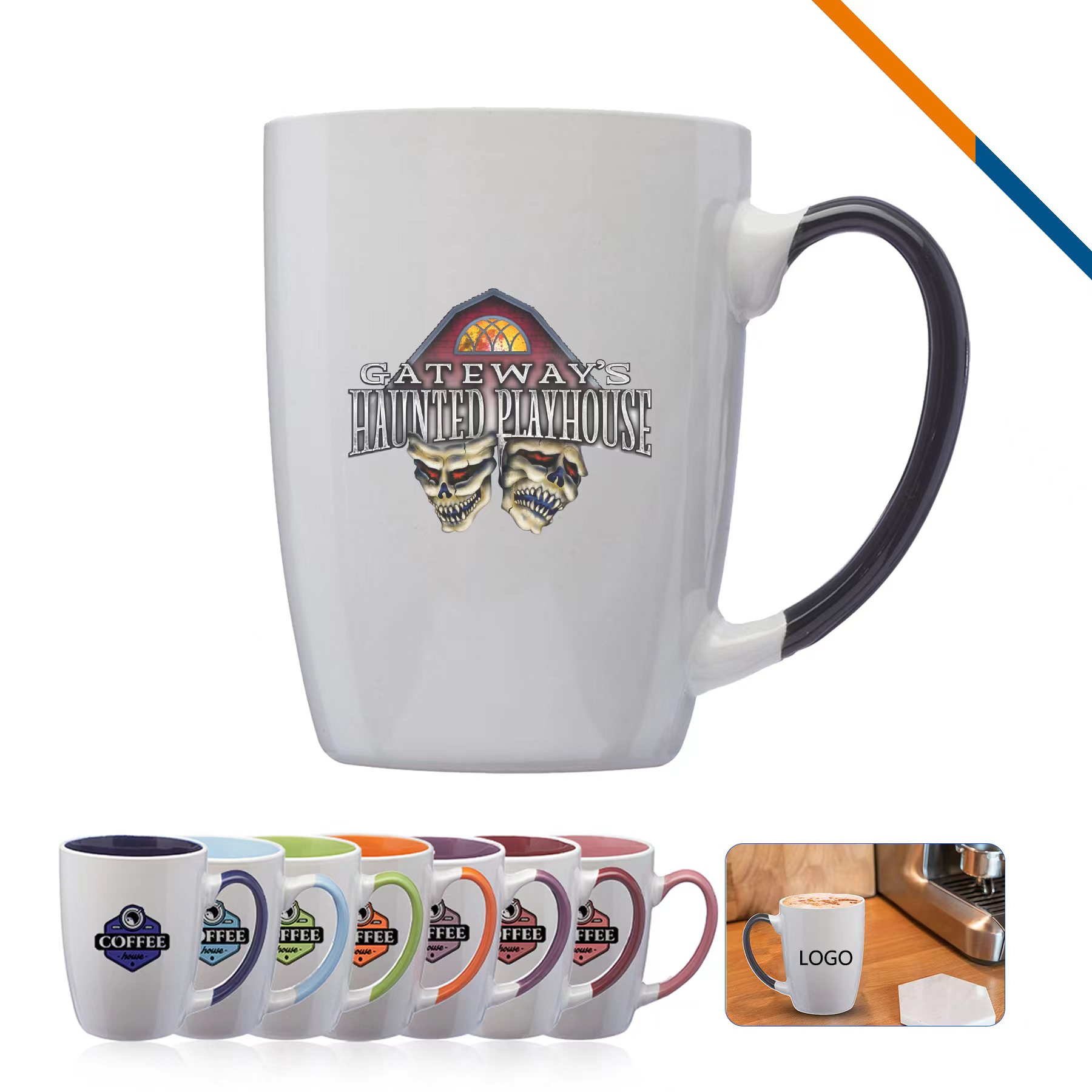 Joma Ceramic Mug - 12 OZ. 7