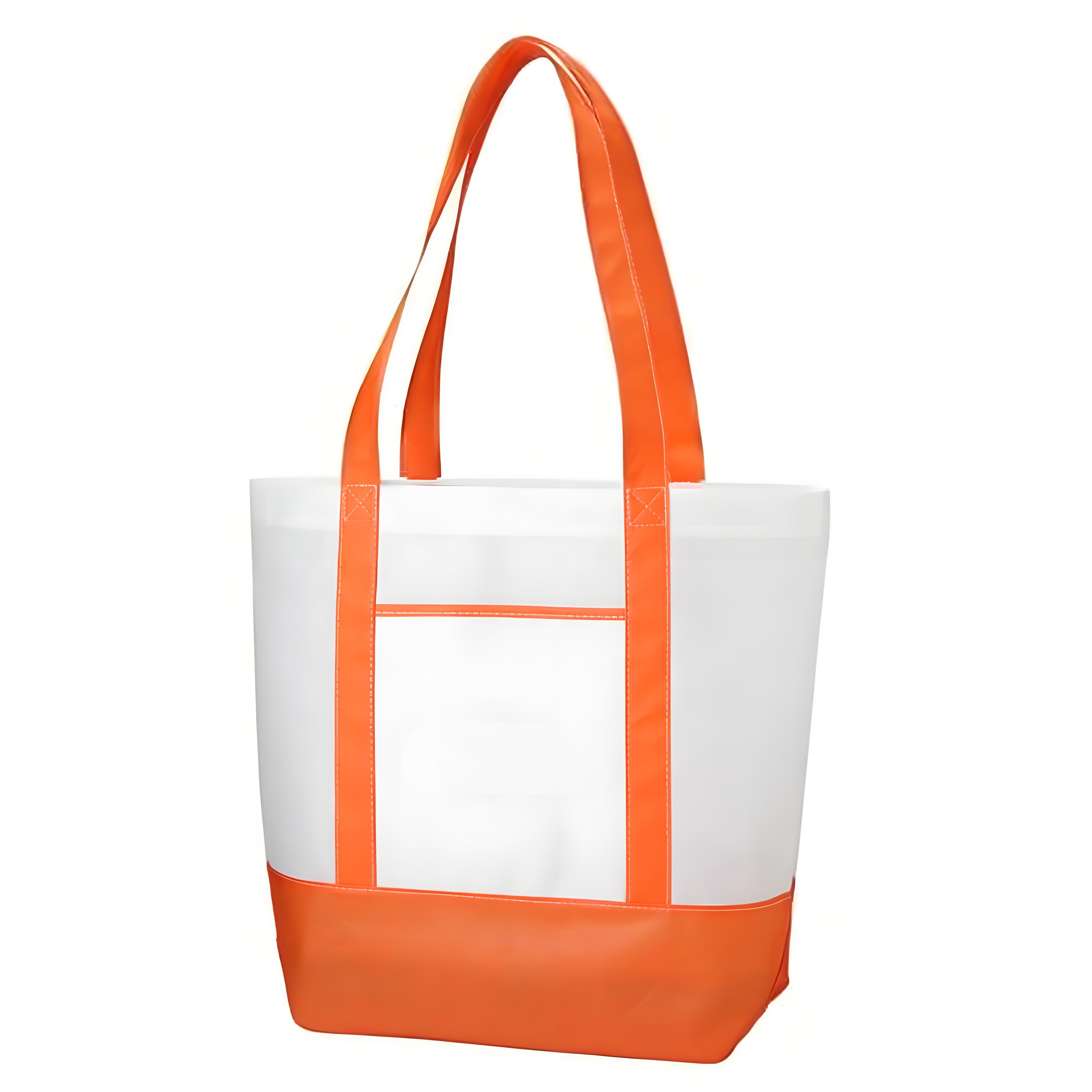 Non-Woven Nautical Tote Bag W/ Front Pocket 3