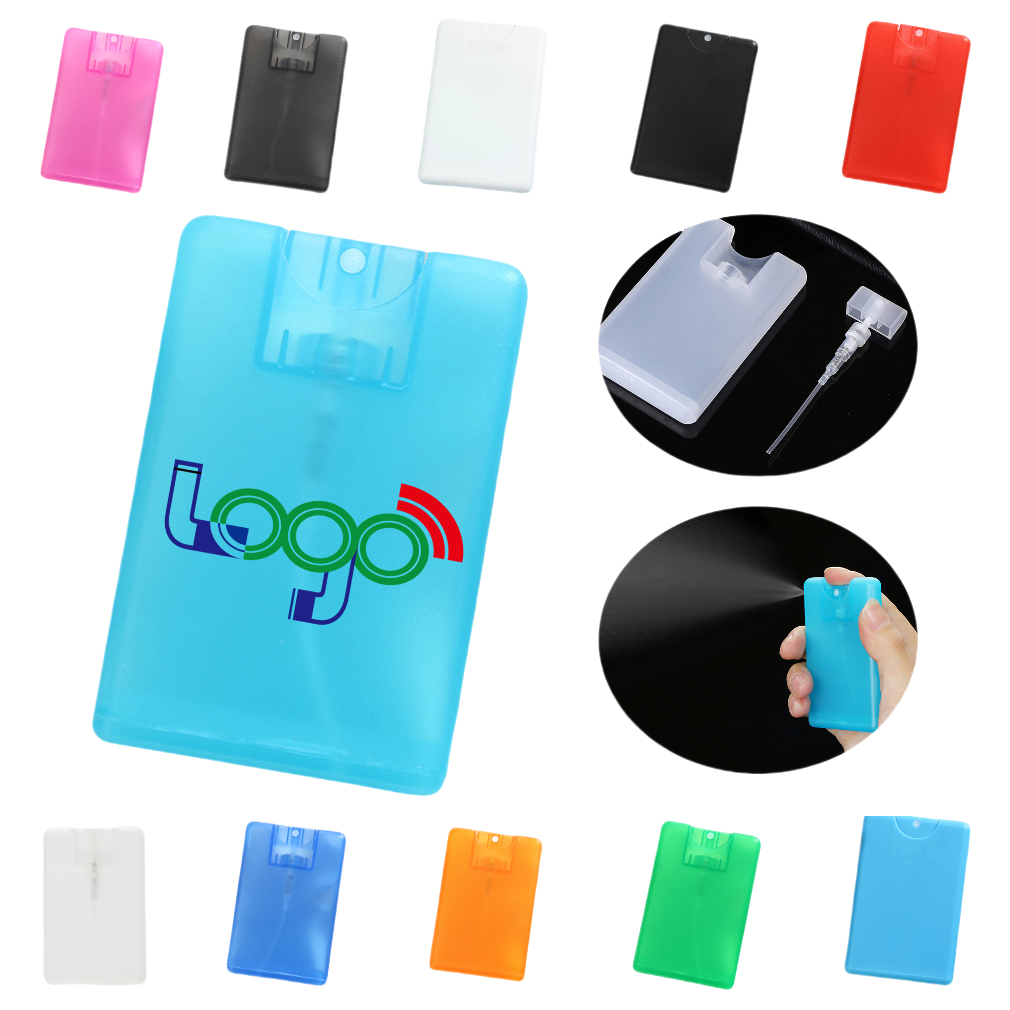 20ML Plastic Card Spray Bottle MOQ50 2