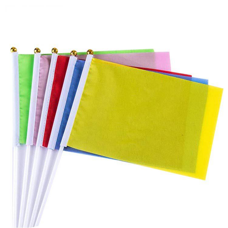 Mini Portable Waving Banner Flags With Stick 2
