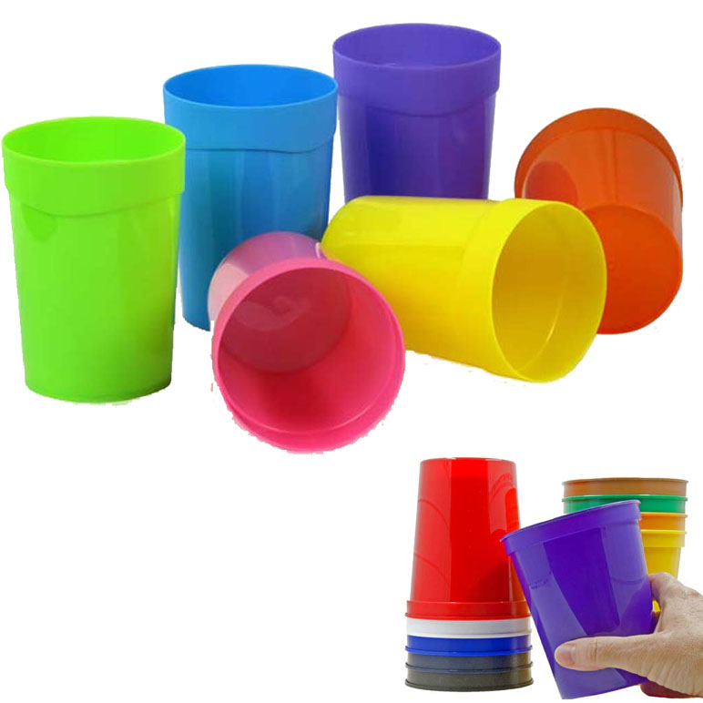 16 oz Plastic Stadium Cups 2