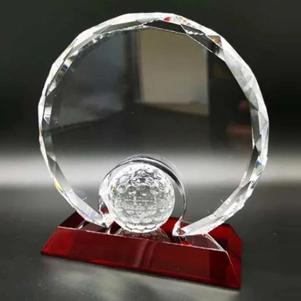 Crystal Sports Events Golf Trophy 6