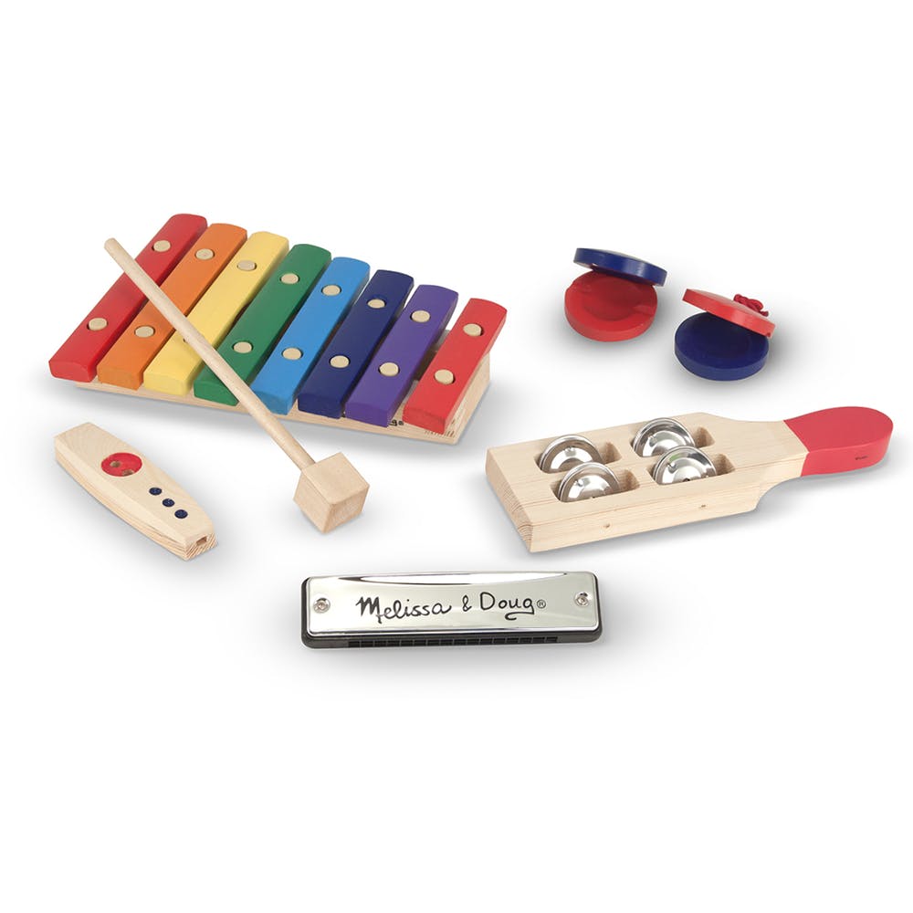 Melissa & Doug Beginner Band Set - 7 Pieces Ages 3+ 1