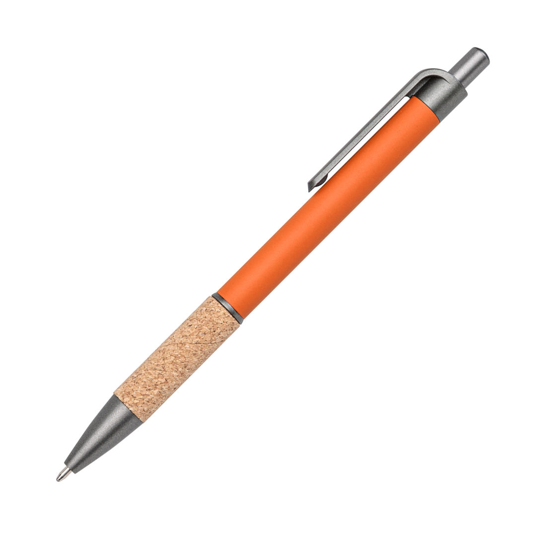 Otto Metal Pen w/Cork Grip & Black Refill 4