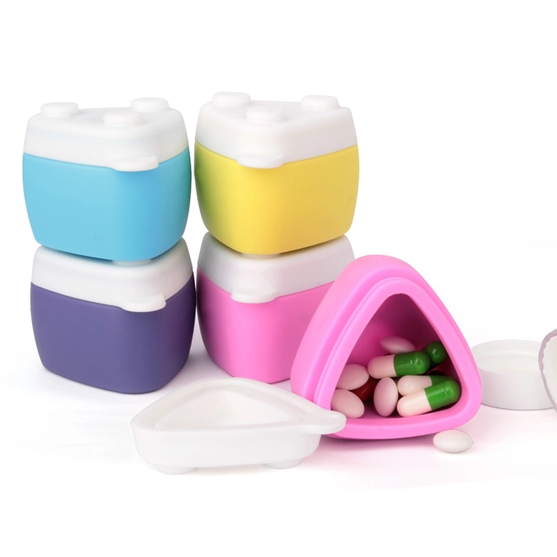 Silicone Travel Pill Organizer Jar & Jewelry Container 10