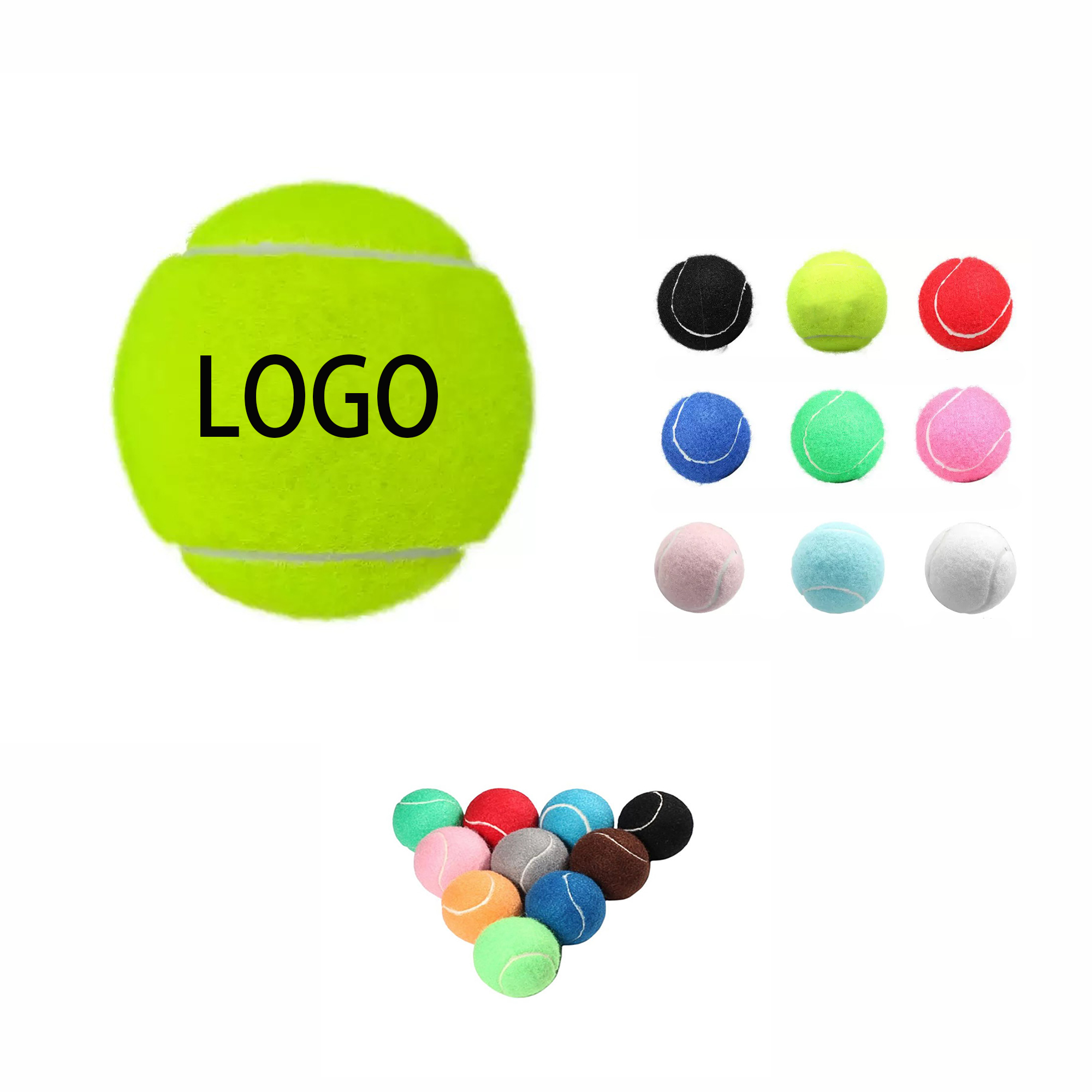 Customizable Lightweight Rubber Cricket Tennis Ball MOQ10pcs 2