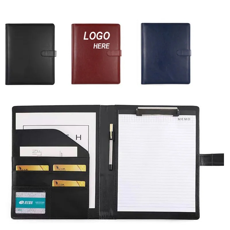 Leather Letter Size Pad Folio 2