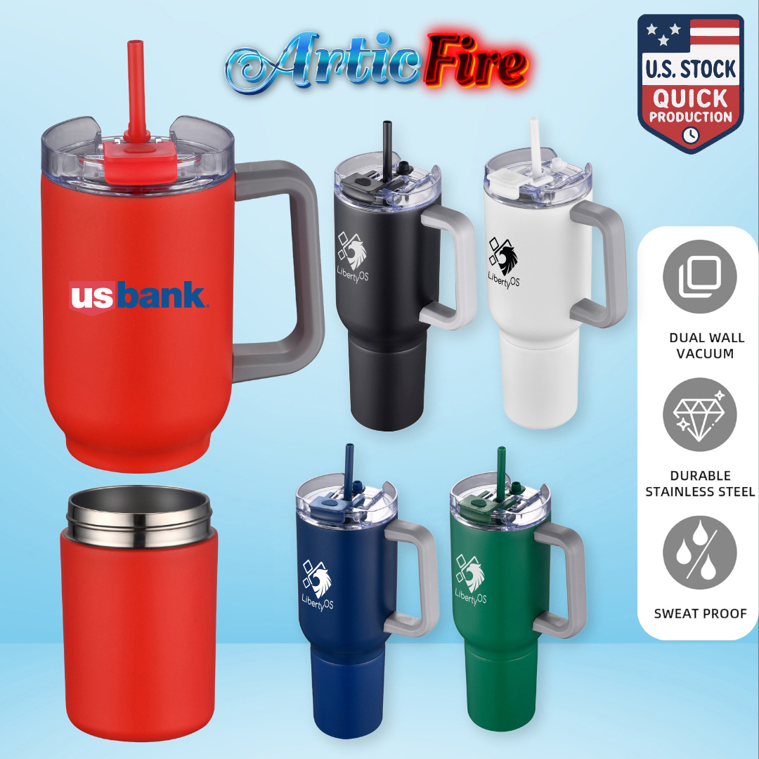 ArticFire 21oz Travel Mug with Handle & 12oz Convertible Base 3