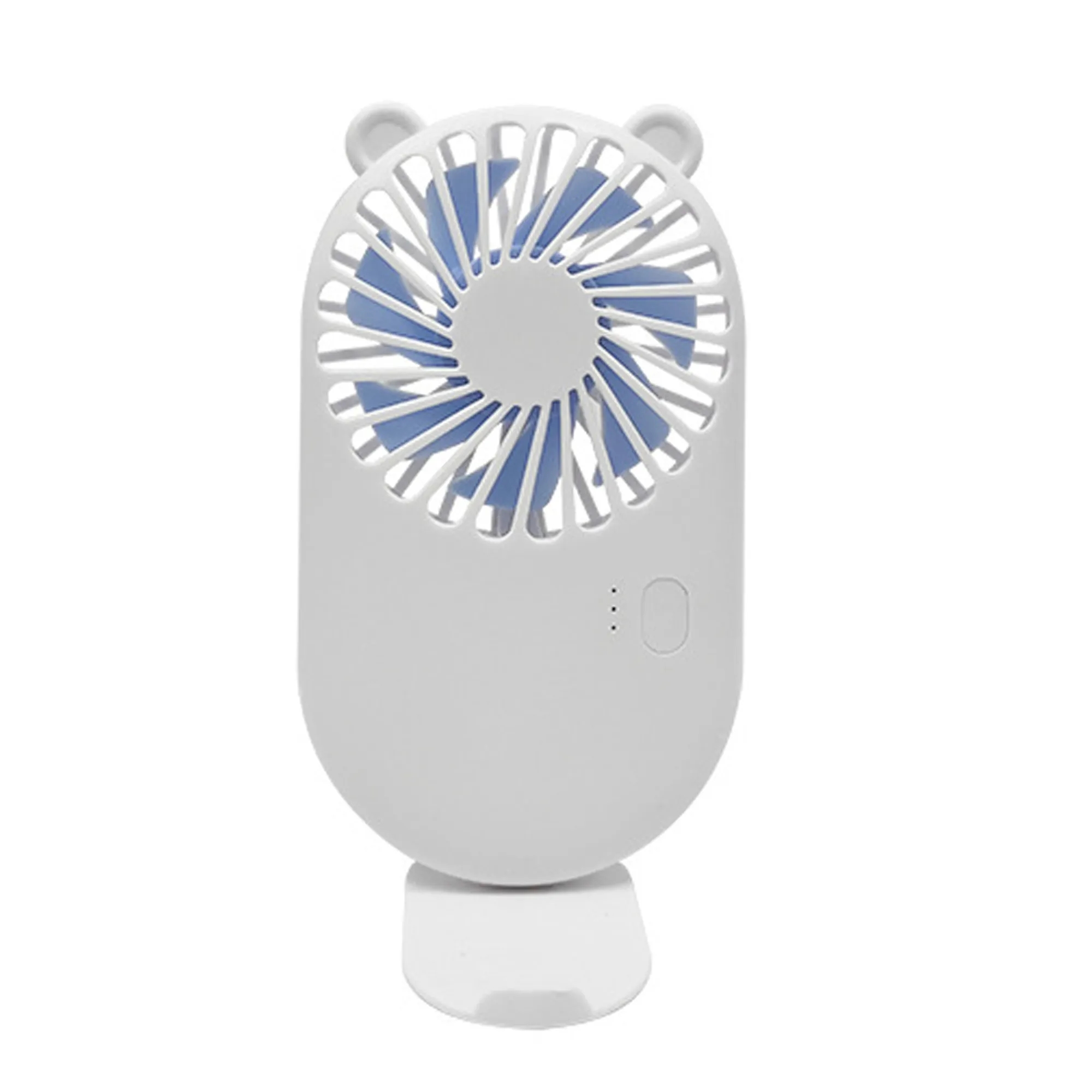 MOQ20PCS Mini Pocket Fan With Phone Holder 1