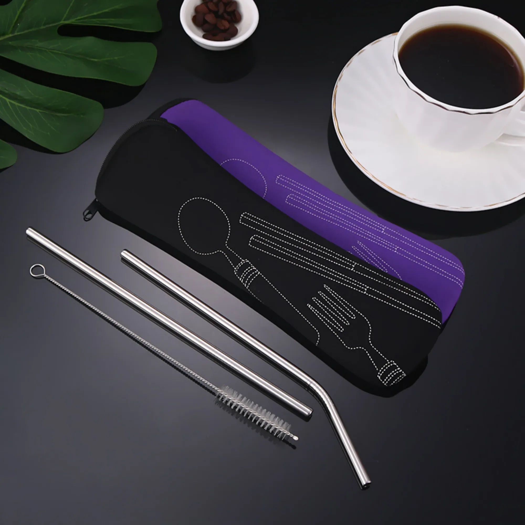 Reusable Travel Cutlery Flatware Set 3