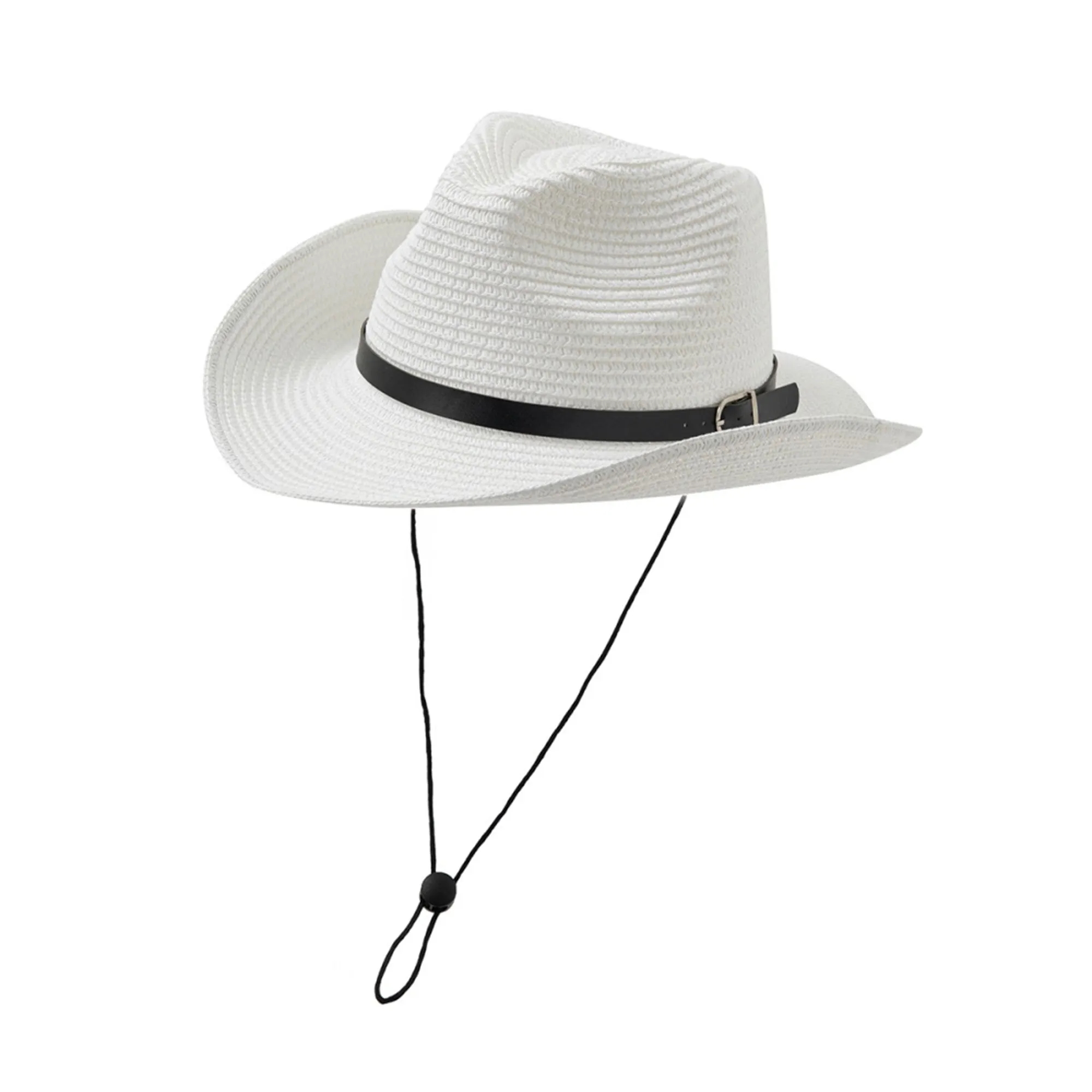 Unisex Travel Panama Summer Wide Brim Straw Hat 2