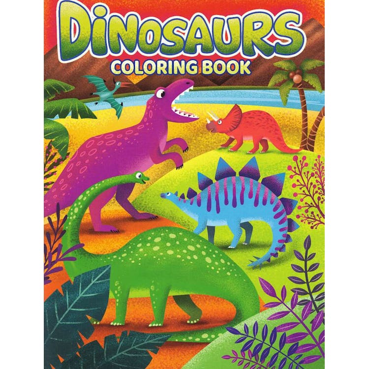 Dinosaurs Coloring Books - Assorted 64pgs 2