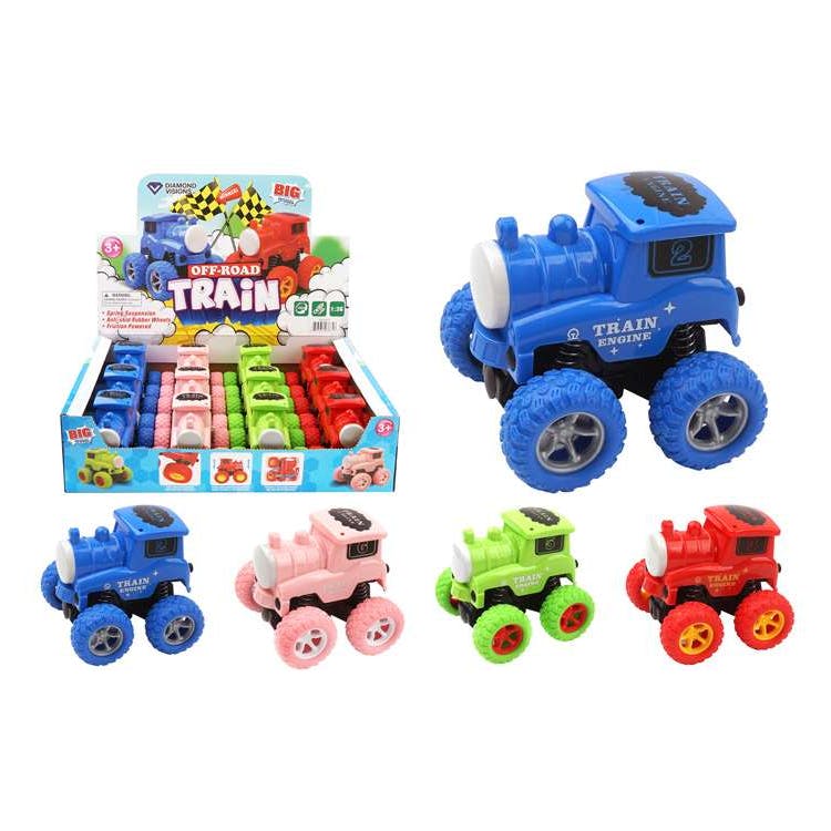 Big Wheel Off Road Trains - Assorted 2