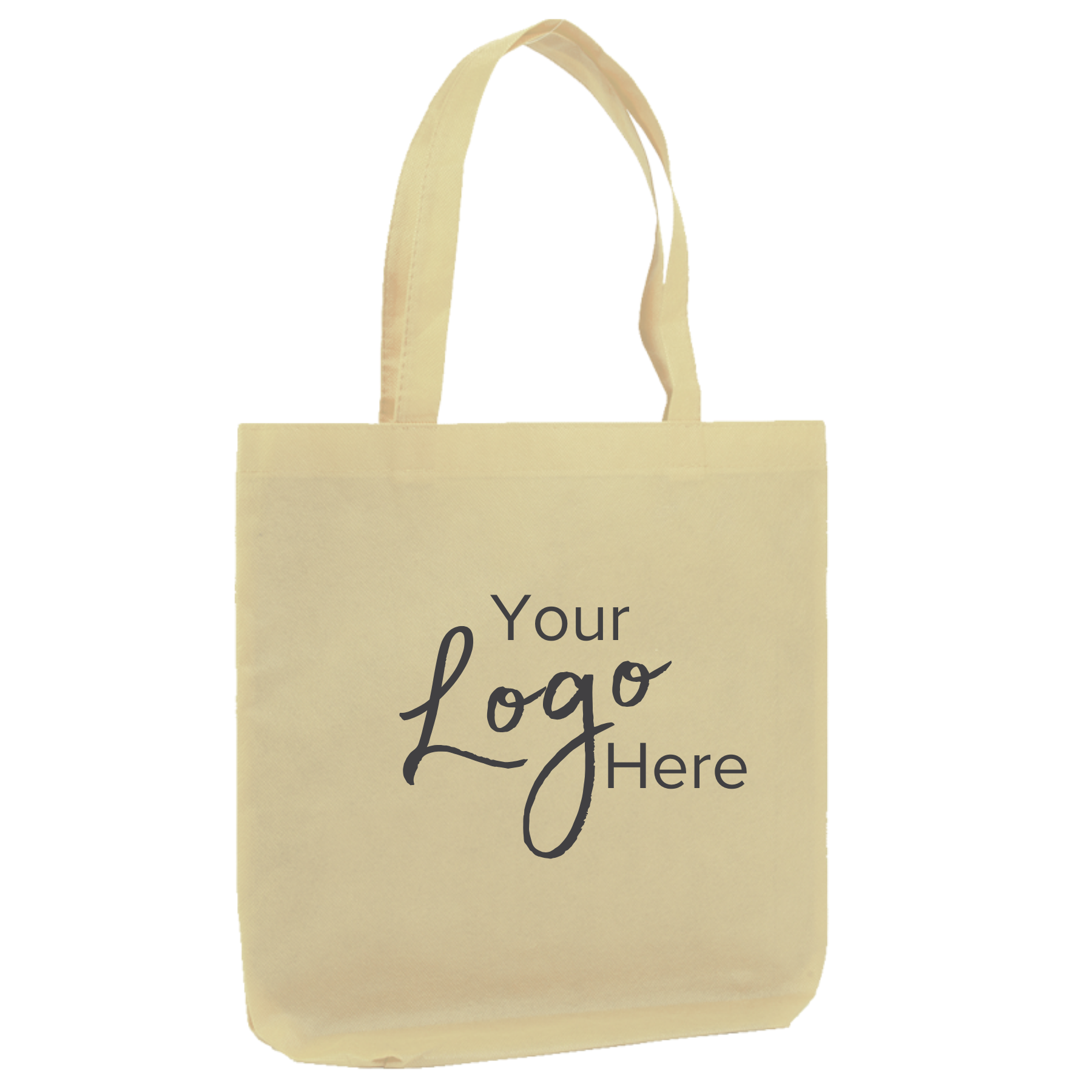 Non-Woven Economical 14.25"W x 15"H x 5" G Tote Bag with Bottom Gusset 20