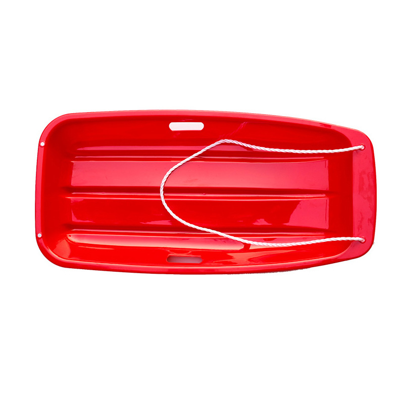 Plastic Downhill Snow Toboggan Sled 4
